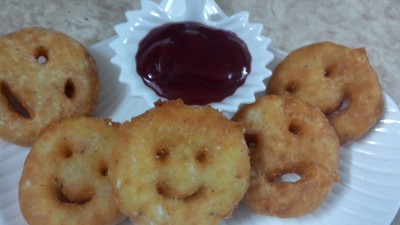 Potato smileys