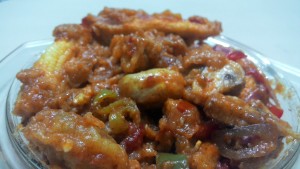 Chili mushroom dry